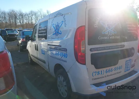 2019 Ram Promaster City Tradesman Slt из США, поврежденный, VIN ZFBHRFBB9K6M33992